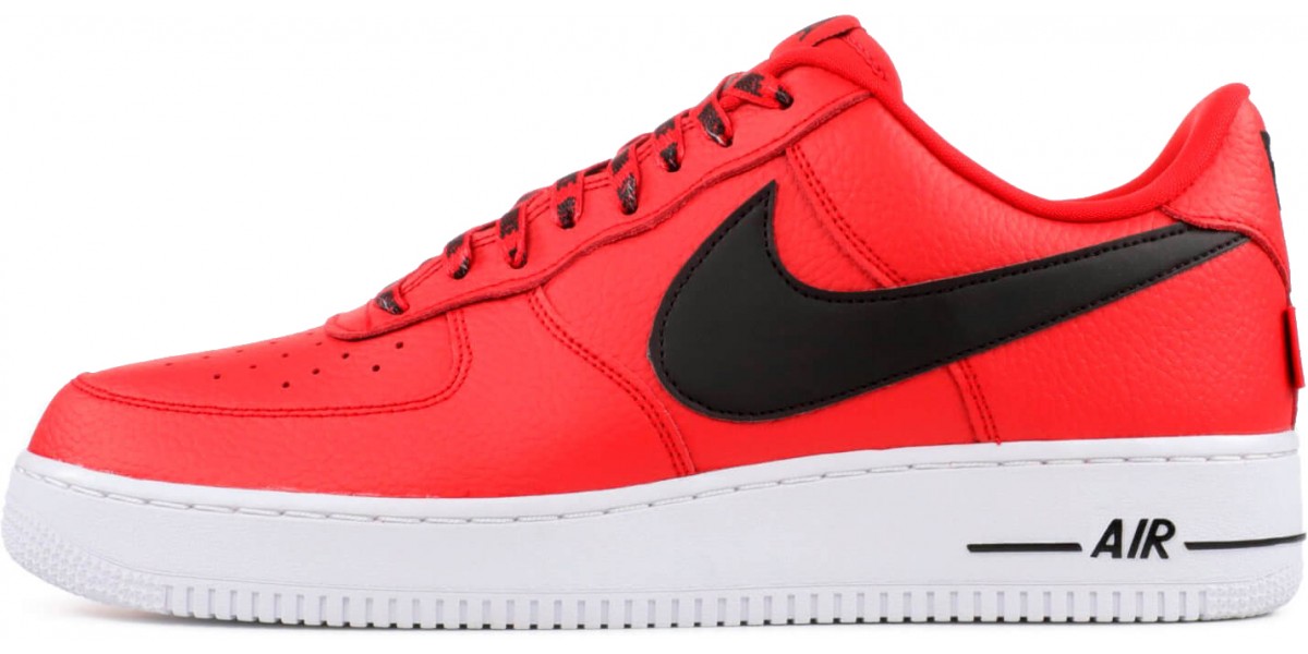 red nba air force 1