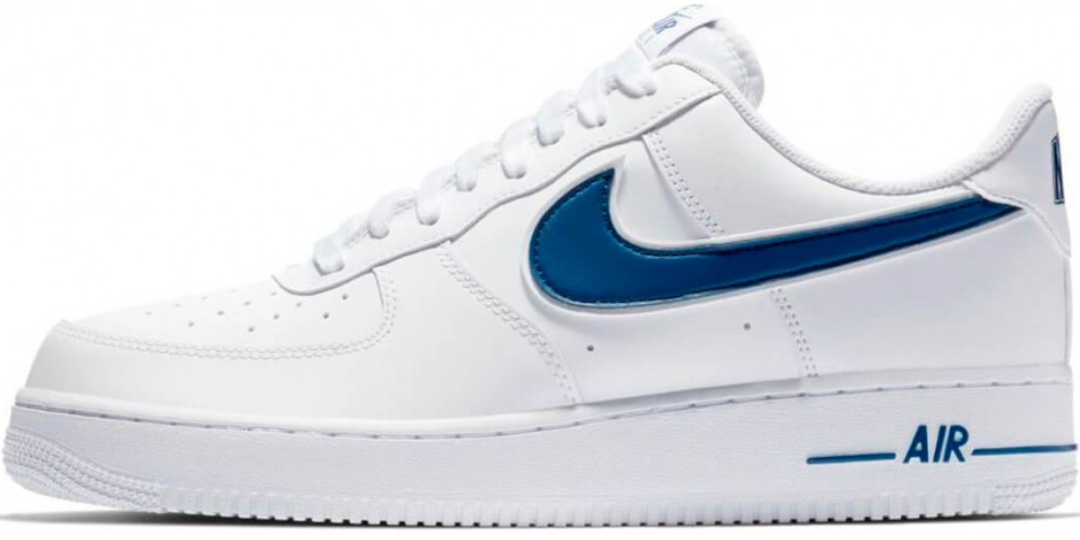 womens white and blue air force 1