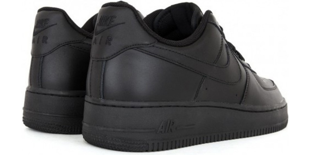 Купить кроссовки Nike Air Force 1 Low All Black со скидкой до 60%