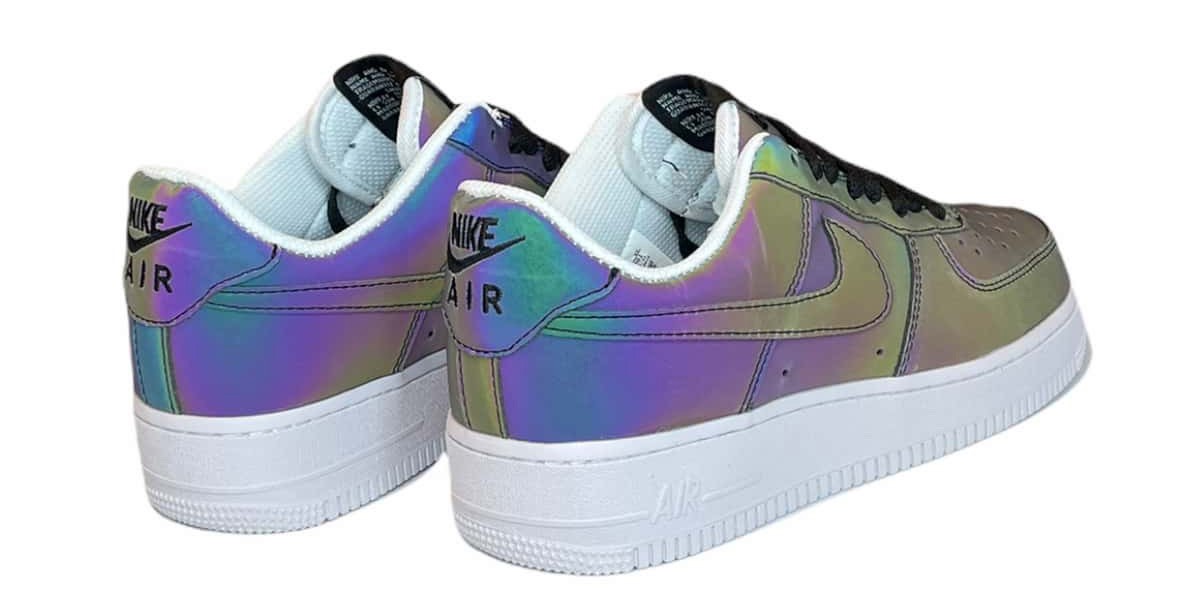 reflective air force ones