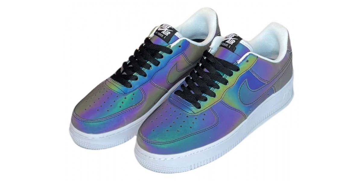 reflective air force ones