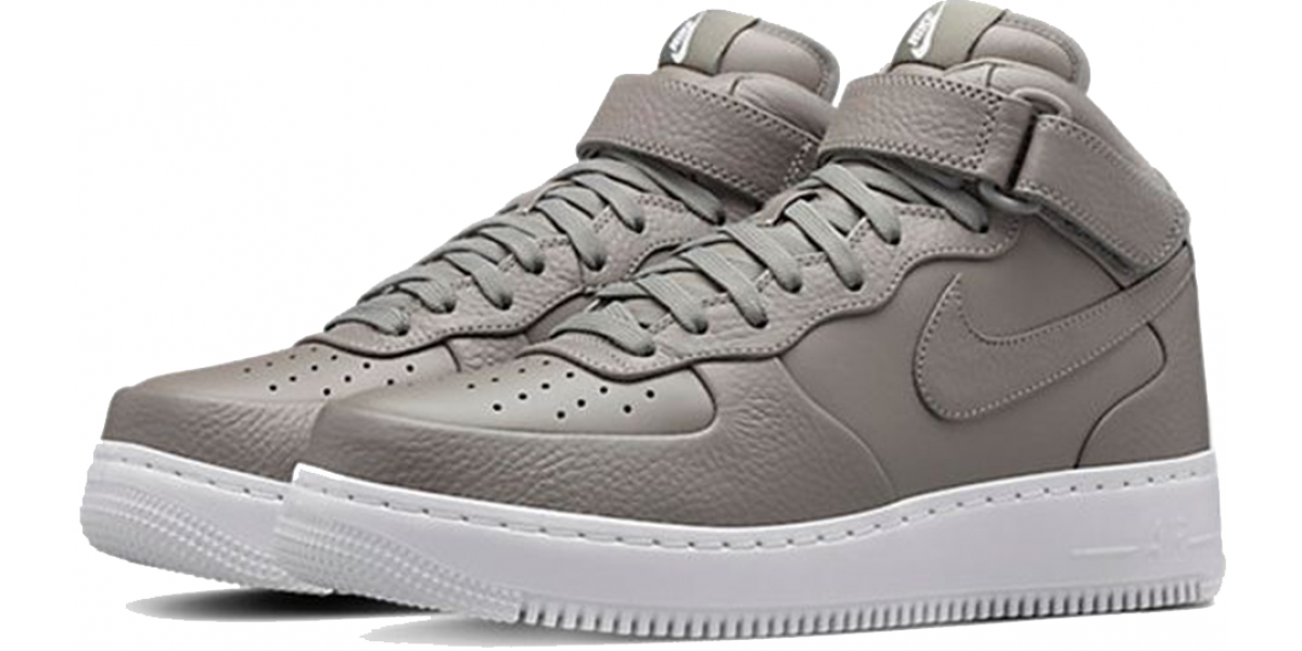 Grey air force 1's sale