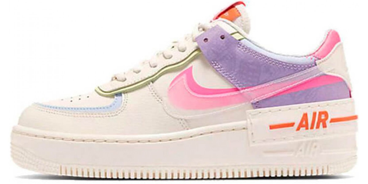 nike air force one pink shadow