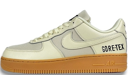 air force 1 gore tex gold