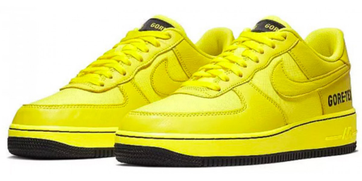 yellow air force 1 gore tex