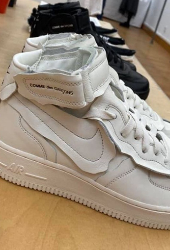 Comme de garcon store nike air force 1